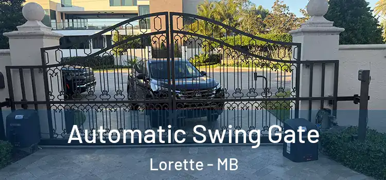 Automatic Swing Gate Lorette - MB