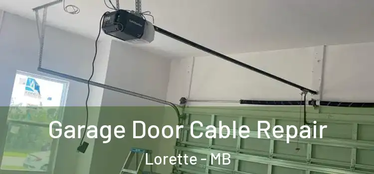  Garage Door Cable Repair Lorette - MB
