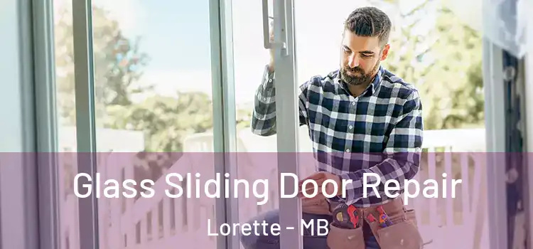 Glass Sliding Door Repair Lorette - MB